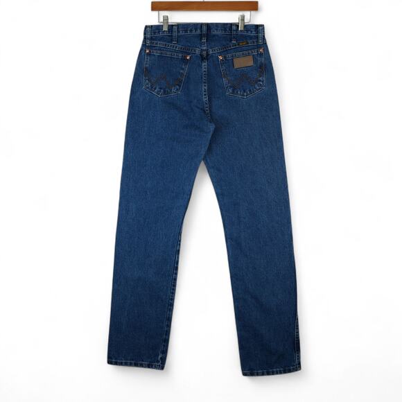 Wrangler Jeans Mens 32x36 Blue Cowboy Cut Original Fit 13MWZGK Western Rodeo - Picture 2 of 9